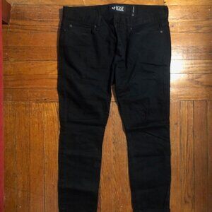 RUDE Jeans Black Super Skinny Size 32 x 30